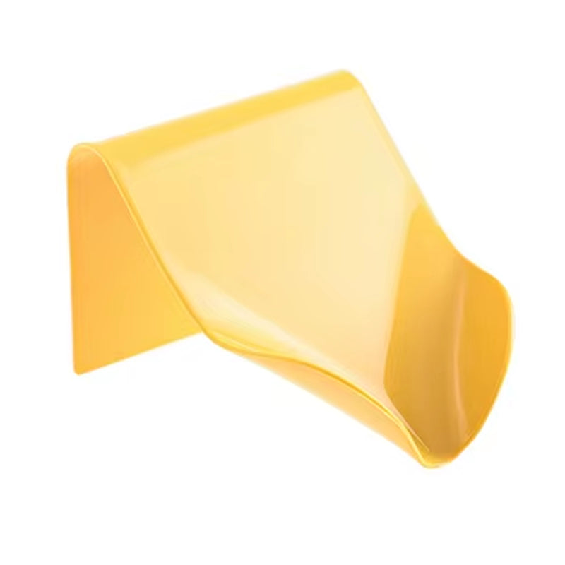 Wall Mounted Soap Dish Drain Soap Holder for Bathroom Self Adhesive Soap Dish Plastic Soap Container Bathroom Accessories
