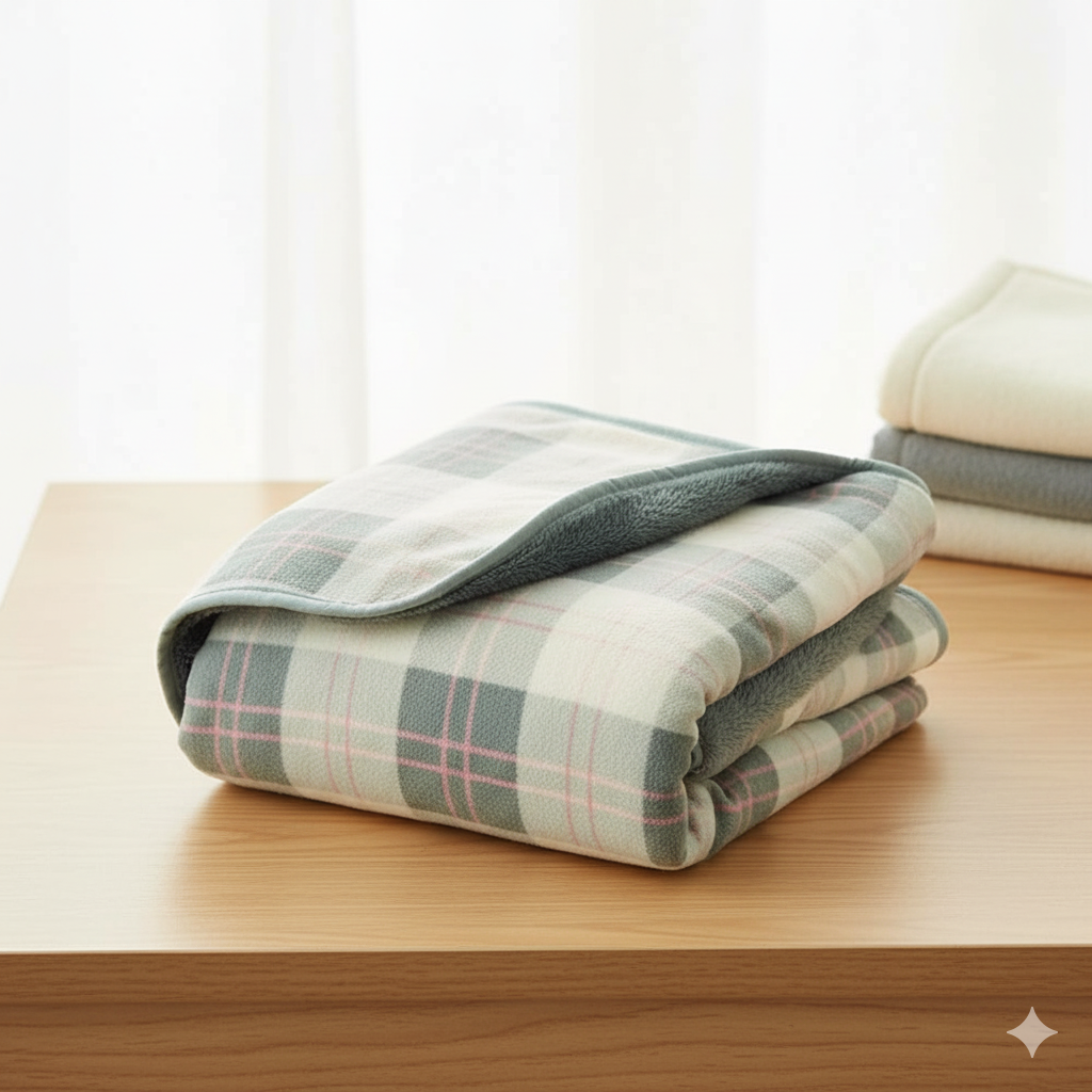 CozyWear Flannel Shawl Blanket Hoodie