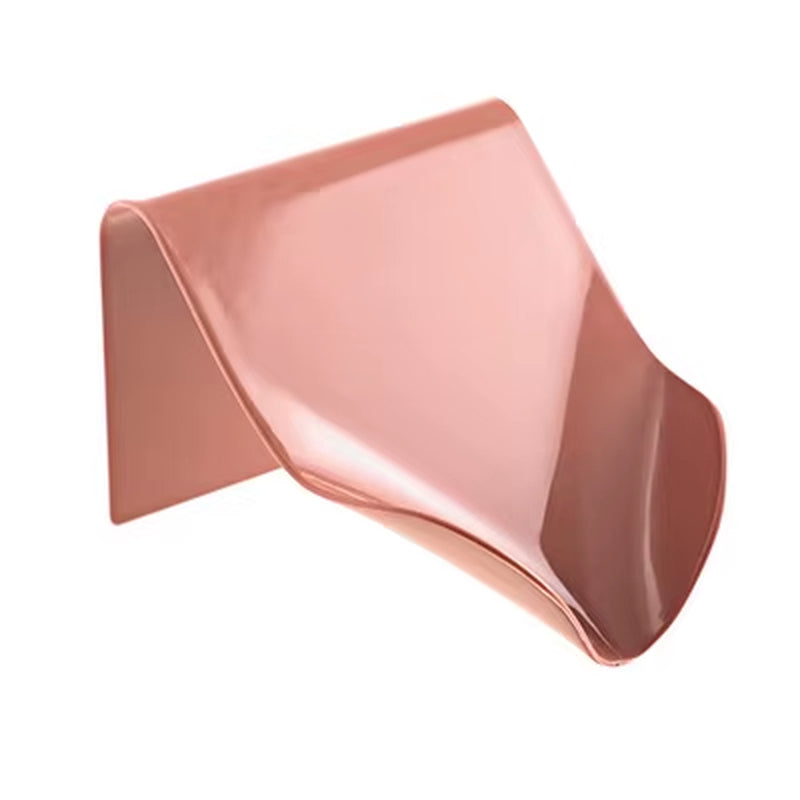 Wall Mounted Soap Dish Drain Soap Holder for Bathroom Self Adhesive Soap Dish Plastic Soap Container Bathroom Accessories